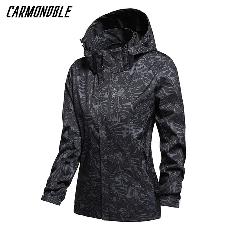 Veste Imperméable Femme à Capuche – Coupe-Vent Séchage Rapide pour Randonnée, Camping & Voyage - BLACKBEARD OUTDOOR INDUSTRIES