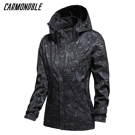 Veste Imperméable Femme à Capuche – Coupe-Vent Séchage Rapide pour Randonnée, Camping & Voyage - BLACKBEARD OUTDOOR INDUSTRIES