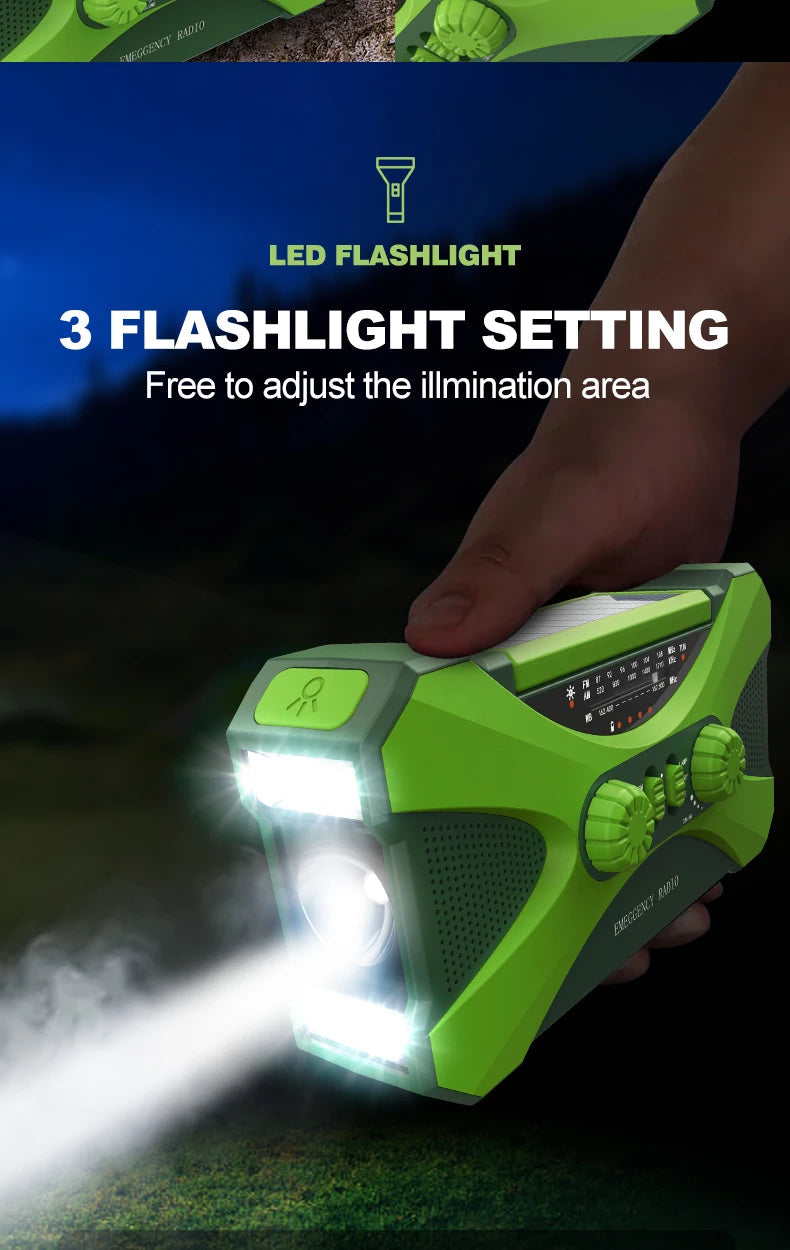 radio multifonction de survie solaire AM, FM et NOAA Ma boutique