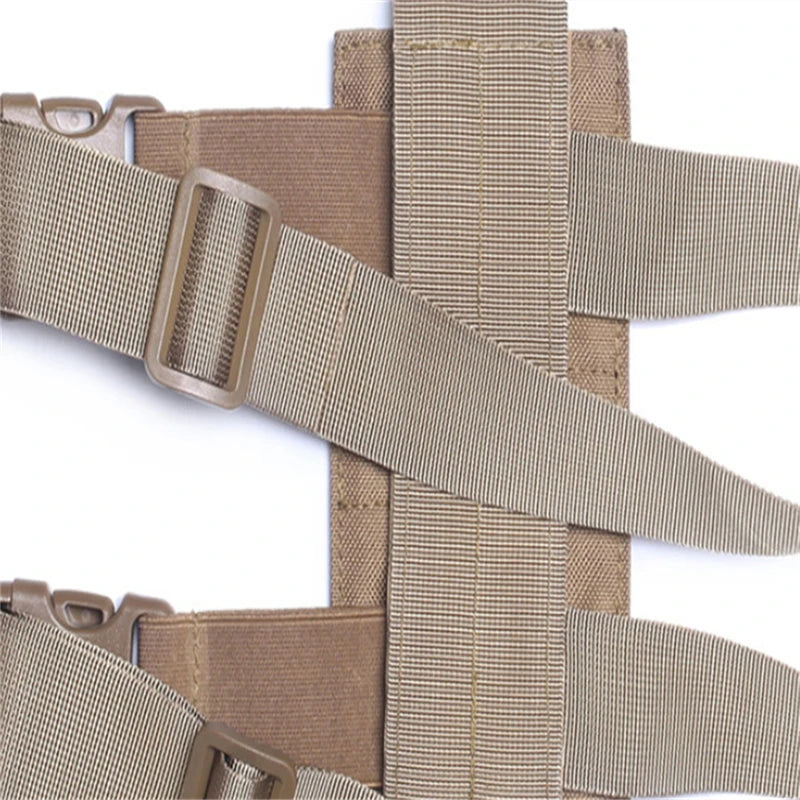 Holster de Cuisse MOLLE Universel – Plateforme de Support Tactique pour Pistolet, Réglable, Idéal pour Chasse, Paintball et Activités de Terrain BLACKBEARD OUTDOOR INDUSTRIES