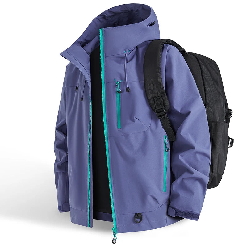 Veste Imperméable Outdoor Homme & Femme – Coupe-Vent Randonnée, Vélo, Pêche, Moto - BLACKBEARD OUTDOOR INDUSTRIES
