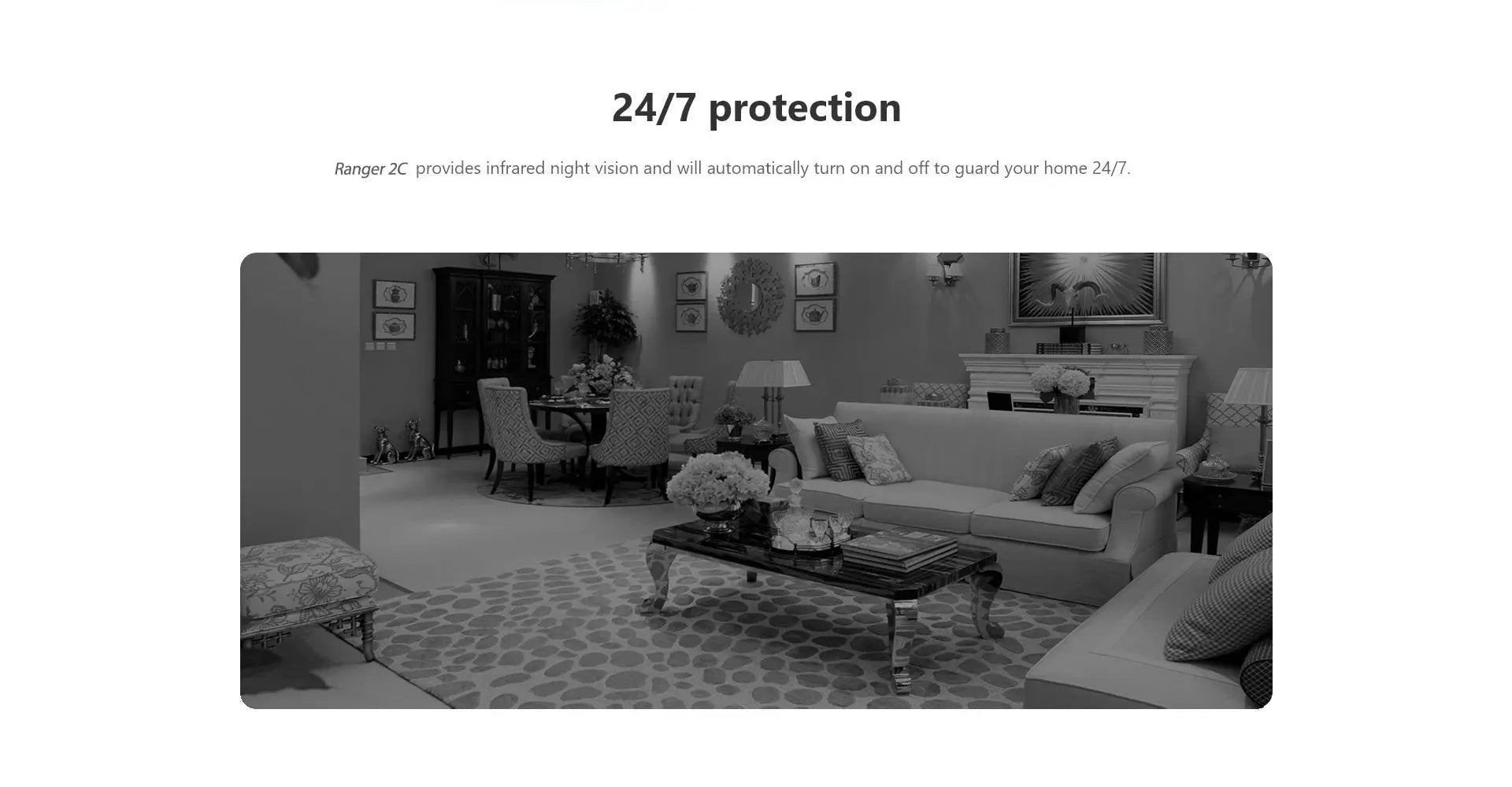 IMOU Ranger 2C 2MP – Caméra de Surveillance WiFi Intérieure à 360° | Babyphone | Détection Humaine | Audio Bidirectionnel | Vision Nocturne Ma boutique