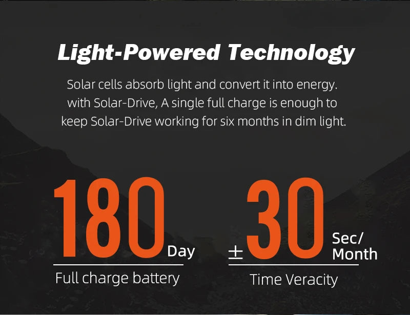 NORTH EDGE EVOQUE2 – Montre Solaire Sport pour Homme - BLACKBEARD OUTDOOR INDUSTRIES