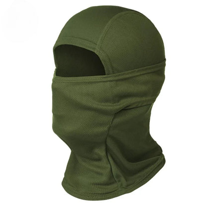 Cagoule intégrale en mesh respirant, protection visage outdoor