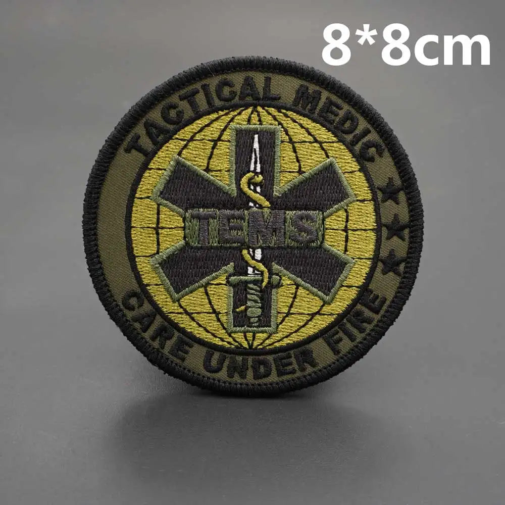 Patch Médical Tactique Brodé - BLACKBEARD OUTDOOR INDUSTRIES