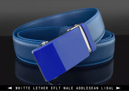 ceinture en cuir de vachette uni Ma boutique
