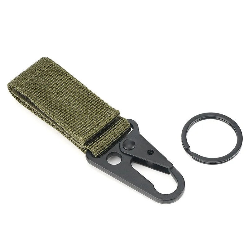 3 Pièces – Boucles Tactiques en Nylon avec Mousqueton Carabine, Clip de Ceinture EDC, Porte-Clés pour Sac à Dos Molle, Accessoire pour Escalade et Camping en Plein Air - BLACKBEARD OUTDOOR INDUSTRIES