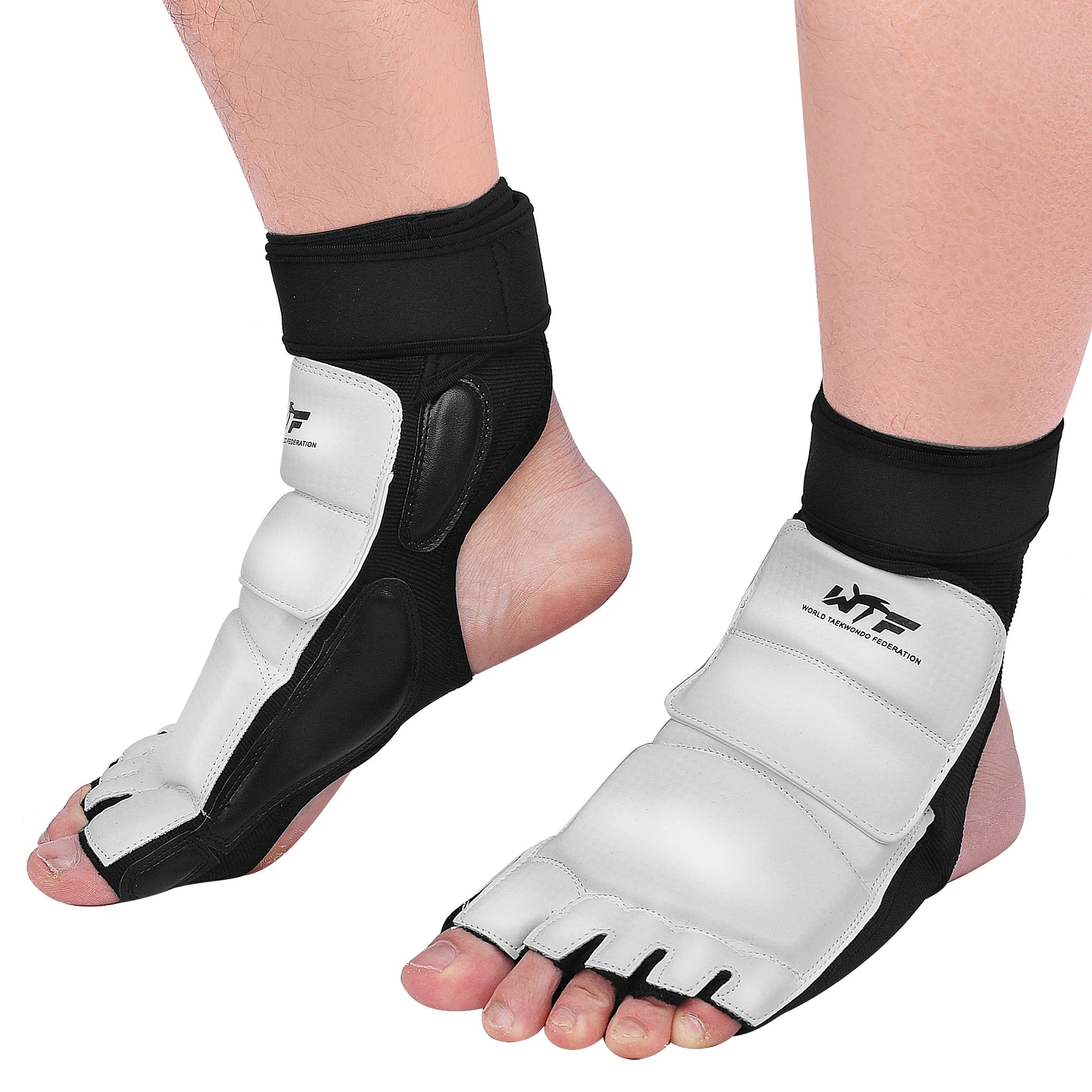Protège-Pied Taekwondo & Kickboxing – Gant de Pied WTF, Cheville Renforcée, Homme Femme Enfant - BLACKBEARD OUTDOOR INDUSTRIES