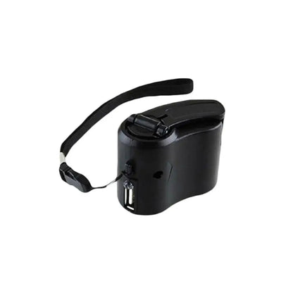 Chargeur USB à manivelle avec éclairage de secours