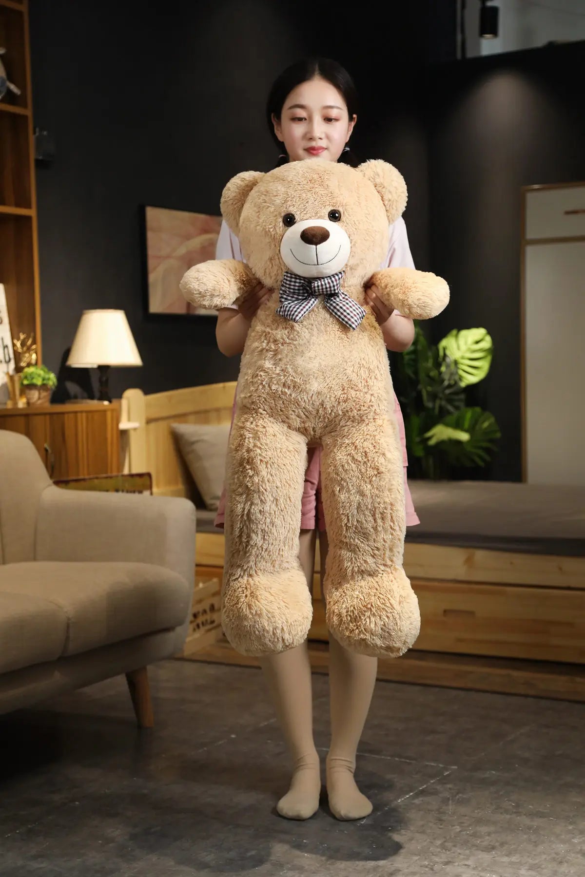 130cm teddy bear ours en peluche Ma boutique