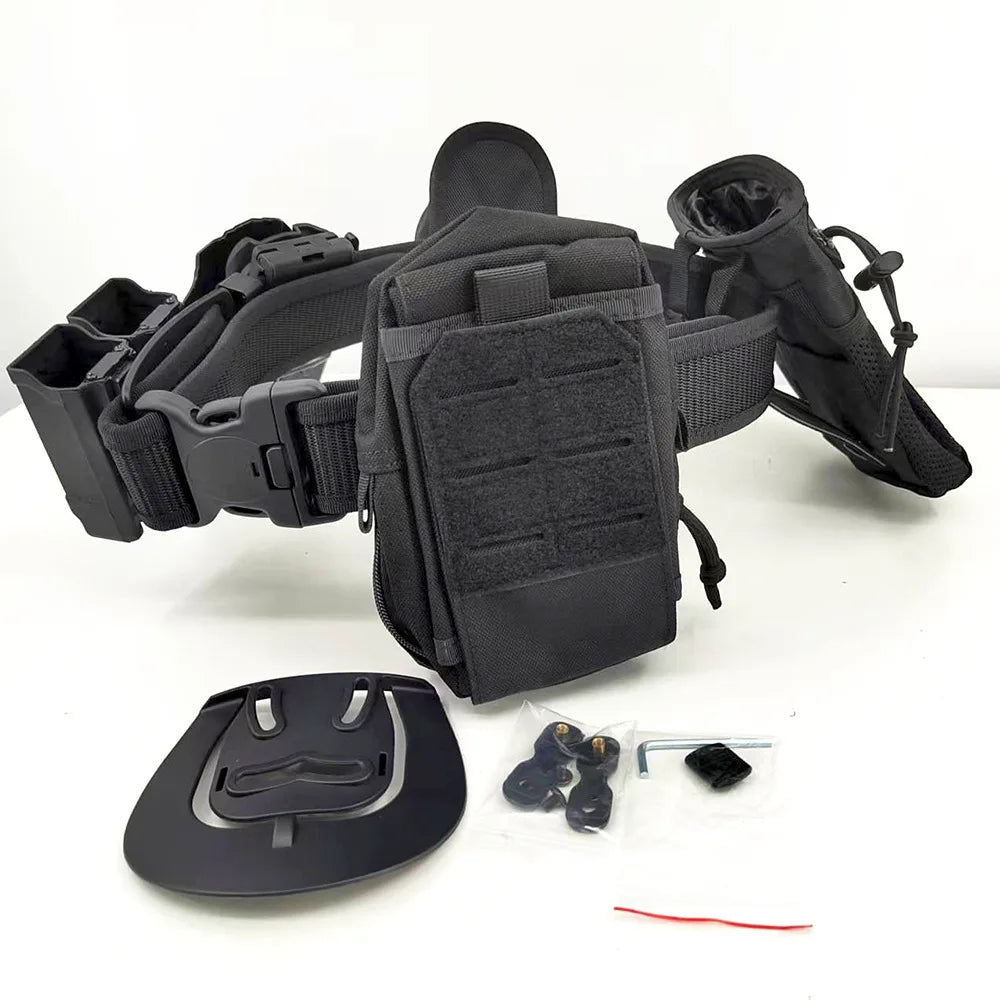 Ceinturon Tactique Décrochage Rapide - Holster et Pochettes IPSC