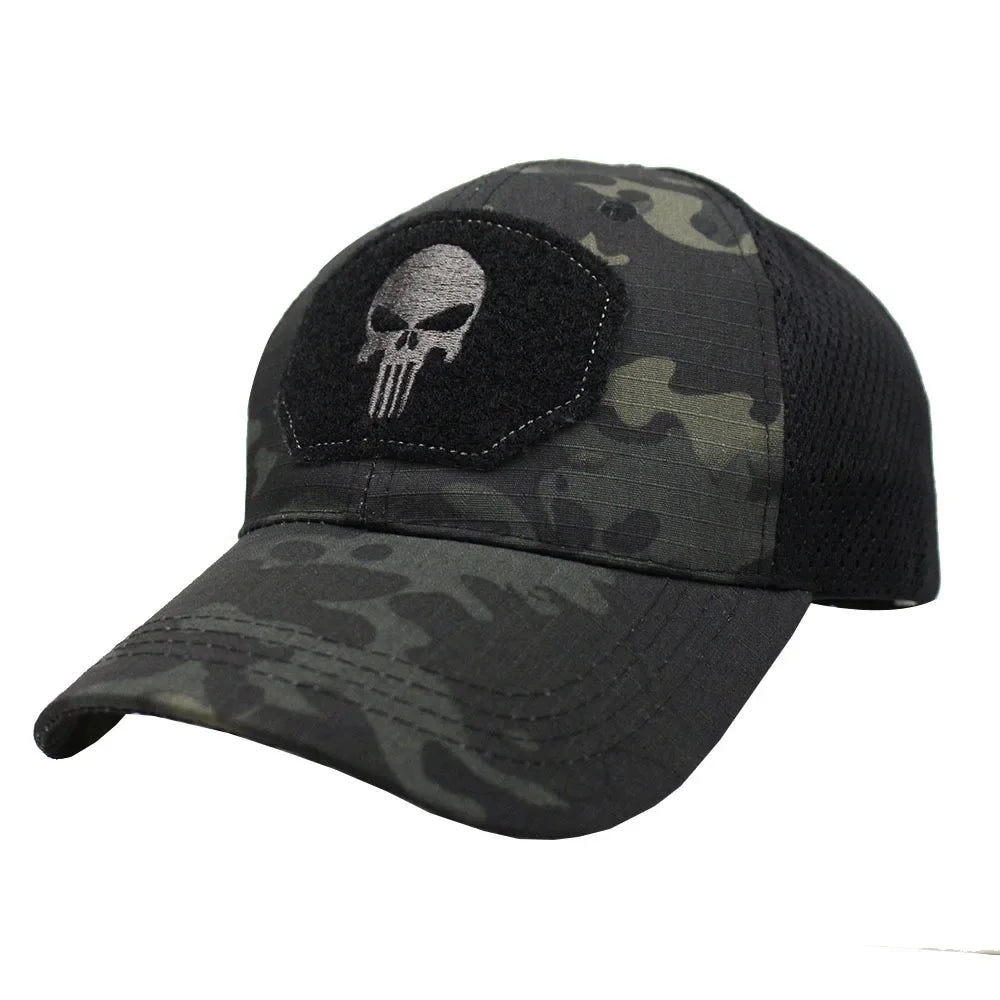 Casquette Tactique Camouflage Mesh – Forces Spéciales Respirante Unisexe | 11 Coloris - BLACKBEARD OUTDOOR INDUSTRIES