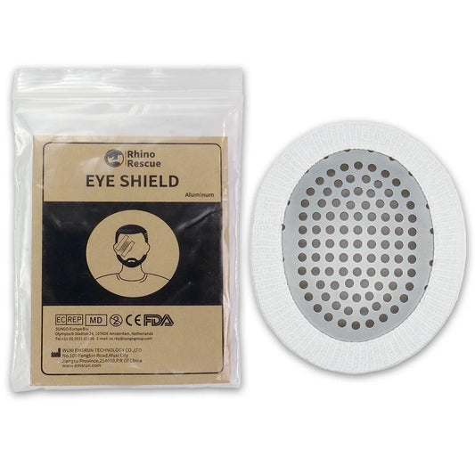 Pansement Oculaire Rigide RHINO RESCUE – Bouclier Aluminium pour Blessure & Post-Opératoire