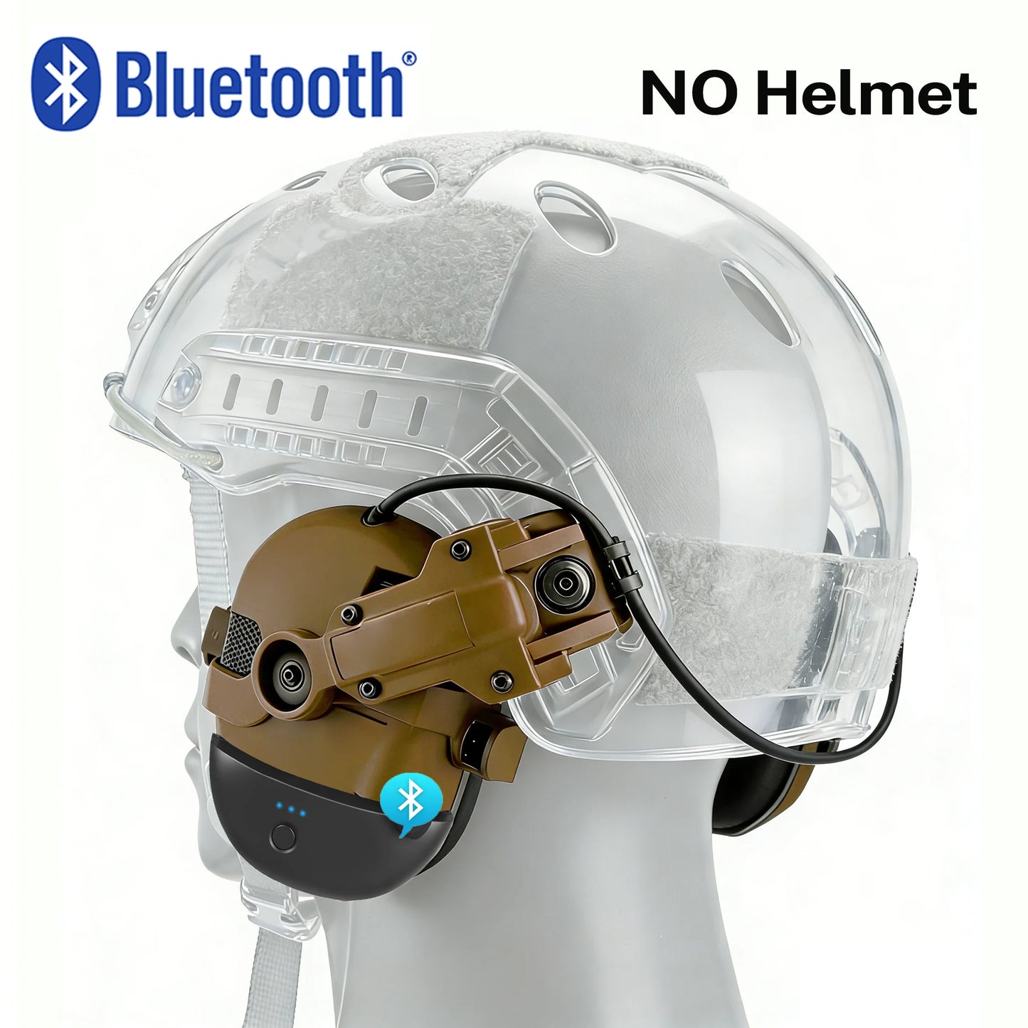 Casque Anti-bruit Électronique Tactique – Protection Auditive Chasse & Tir