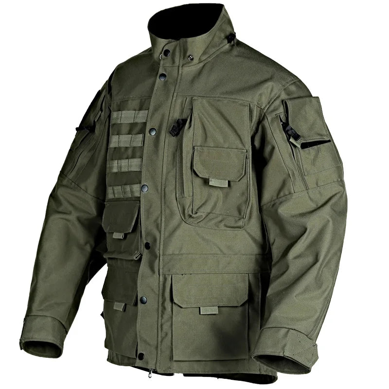 Veste d'Hiver Multifonctionnelle pour Homme – Veste Imperméable, Ample et Confortable avec Capuche Détachable BLACKBEARD OUTDOOR INDUSTRIES