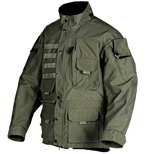 Veste d'Hiver Multifonctionnelle pour Homme – Veste Imperméable, Ample et Confortable avec Capuche Détachable BLACKBEARD OUTDOOR INDUSTRIES