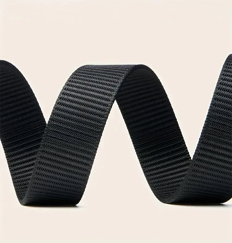 Ceinture Automatique à Boucle – Ceinture en Toile Tactique, Casual et Outdoor pour Homme, Idéale pour le Travail, l’Entraînement Militaire et les Activités de Plein Air - BLACKBEARD OUTDOOR INDUSTRIES