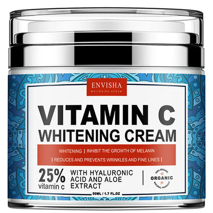 Crème Visage ENVISHA – Collagène & Acide Hyaluronique pour Anti-Âge et Hydratation de la Peau BLACKBEARD OUTDOOR INDUSTRIES