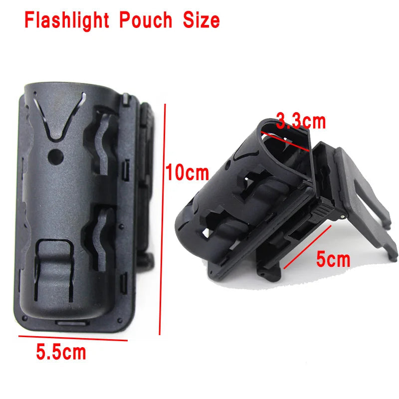Pochette de Spray Tactique, Pochette pour Lampe de Poche et Holster de Matraque BLACKBEARD OUTDOOR INDUSTRIES