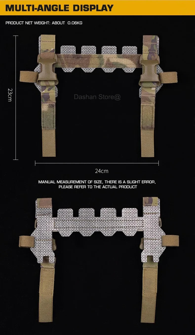 Gilet Tactique AVS MBAV Plate Carrier – Gilet Modulaire Adaptatif à Libération Rapide, Confortable, avec Système MOLLE – Airsoft, Entraînement, Chasse et Combat BLACKBEARD OUTDOOR INDUSTRIES