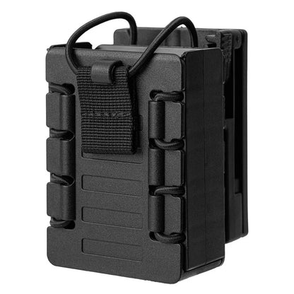Étui porte-radio en nylon avec clip ceinture rotatif