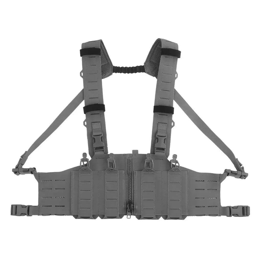 Chest rig tactique MOLLE VE-96 en Cordura – Léger et réglable