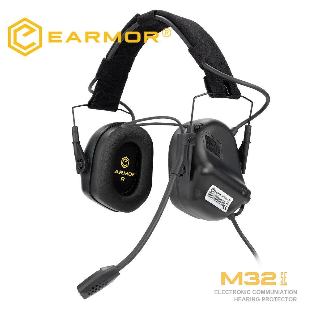 EARMOR M32 SE / MOD4 – Casque Électronique Tactique Anti-Bruit - BLACKBEARD OUTDOOR INDUSTRIES