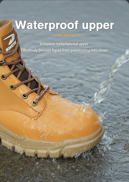 Chaussures de Sécurité Homme et Femme - Sneakers Anti-écrasement avec Embout Métallique, Bottes de Travail Indestructibles pour Construction - BLACKBEARD OUTDOOR INDUSTRIES