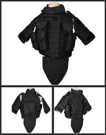 gilet tactique airsoft otv MOLLE – porte-plaques 800D réglable avec poches, idéal paintball & entraînement outdoor - BLACKBEARD OUTDOOR INDUSTRIES