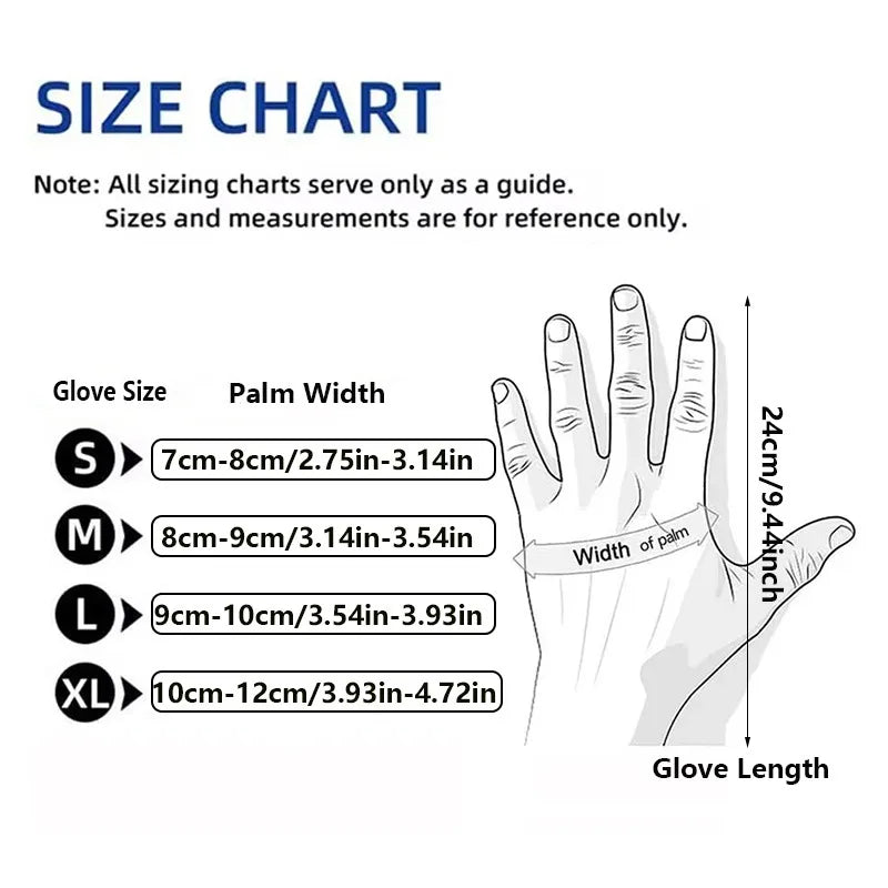 Gants Jetables en Nitrile Blanc - 50 PCS BLACKBEARD OUTDOOR INDUSTRIES