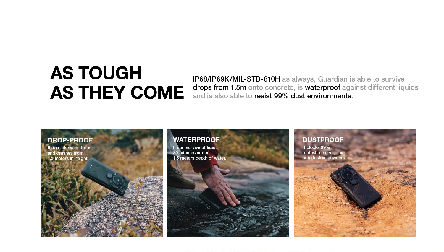 AGM G2 Guardian 5G – Smartphone Rugged avec Imagerie Thermique Longue Portée - BLACKBEARD OUTDOOR INDUSTRIES
