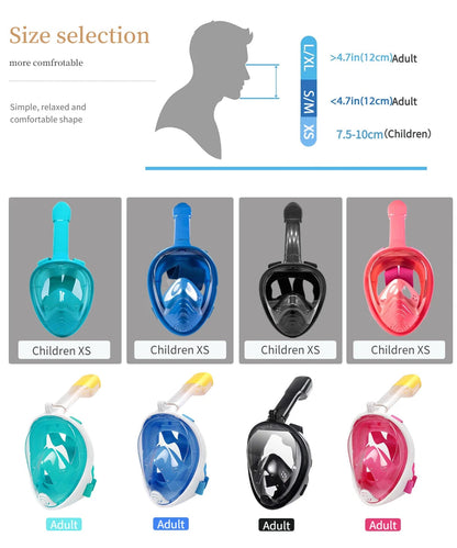 masque de plongée intégral anti-buée Ma boutique