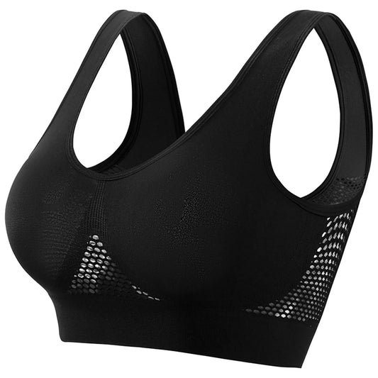 Brassière Sport Femme Sans Armature – Soutien-gorge Yoga Running Grande Taille S–5XL