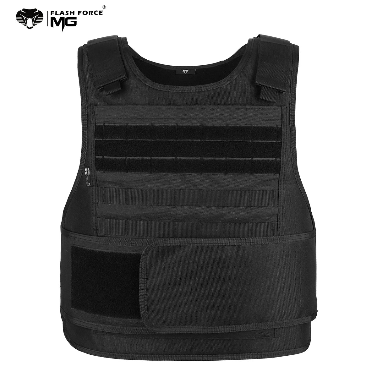 Gilet Porte-Plaques Tactique MOLLE - Airsoft, Chasse, Pêche