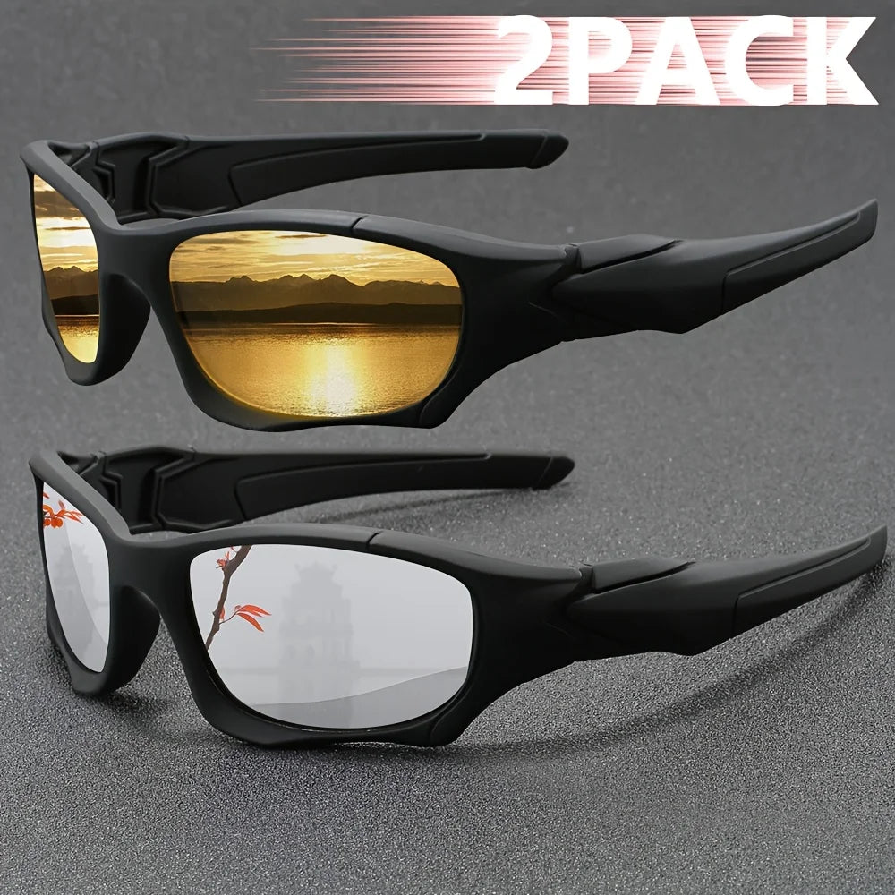 Lunettes Tactiques Coupe-Vent Camouflage UV400 – Pêche, Conduite, Cyclisme, Randonnée