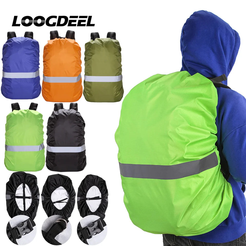 Housse de Pluie Réfléchissante pour Sac à Dos - BLACKBEARD OUTDOOR INDUSTRIES