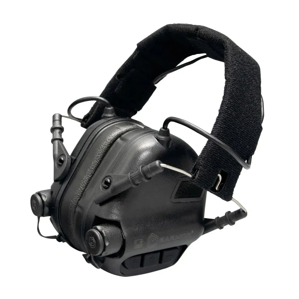 Earmor Original Tactical Headset M31 MOD4 - Casque de Protection Anti-Bruit Électronique pour Tir, Chasse et Environnement Bruyant BLACKBEARD OUTDOOR INDUSTRIES