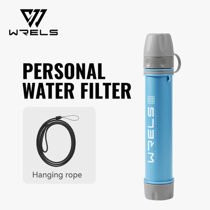 Filtre à Eau Portable Survie – Water Filter Camping, Randonnée & Kit d’Urgence