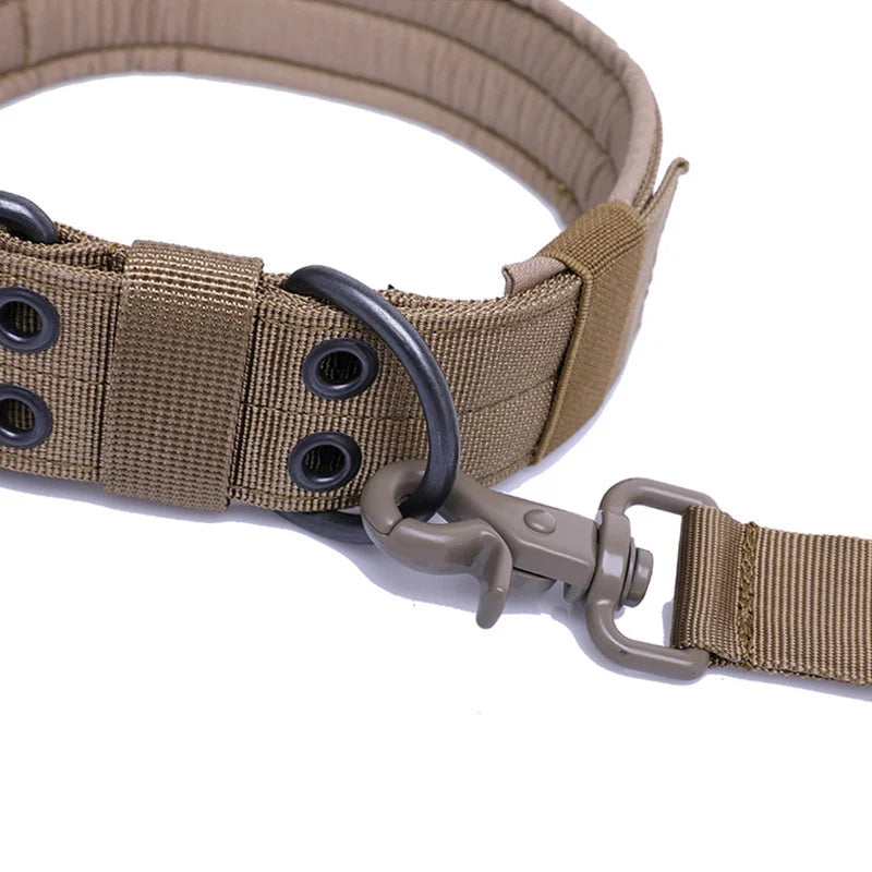 Collier Tactique Réglable pour Chien – Militaire, Entraînement & Sécurité | Nylon Résistant Ma boutique