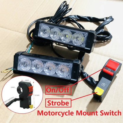 Gyrophare LED magnétique 12/24 V – Moto et voiture de police