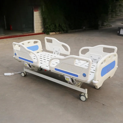 Lit d'Hôpital Électrique M7 — 5 Fonctions | Acier Inoxydable - BLACKBEARD OUTDOOR INDUSTRIES