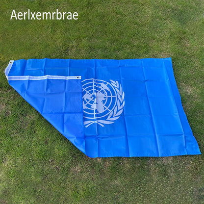 Drapeau des Nations Unies (ONU) - 90x150cm en Polyester BLACKBEARD OUTDOOR INDUSTRIES