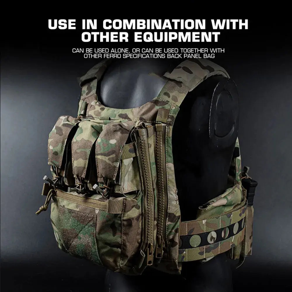 V5 FCPC Zip Panneau Arrière Tactique - Complément Ma boutique