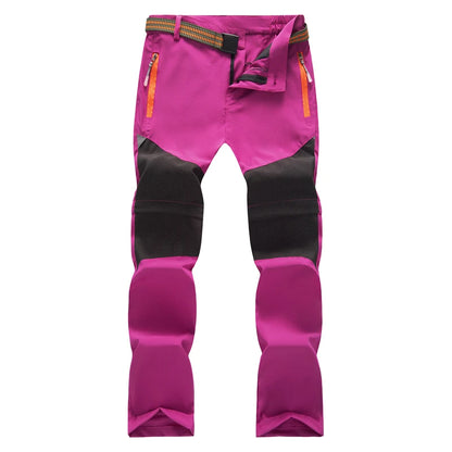Pantalon Randonnée Enfant – Séchage Rapide Anti-UV Camping Trekking