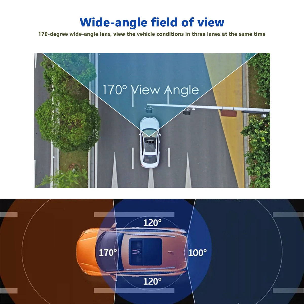 dashcam 4 canaux couverture panoramique à 360°  haute définition 1080P Ma boutique