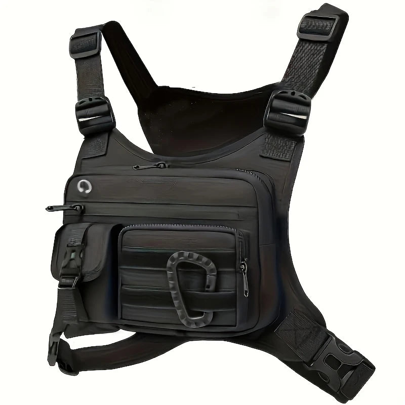 Sac de poitrine tactique EDC pour running, vélo et outdoor