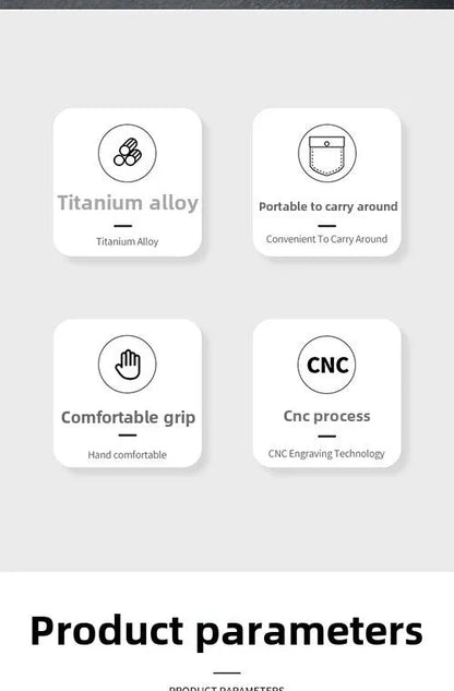 Stinger personnel EDC multi-gadget en titane pour auto-défense Ma boutique