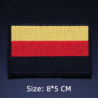 Patches Drapeaux Brodés Tactiques – international - BLACKBEARD OUTDOOR INDUSTRIES