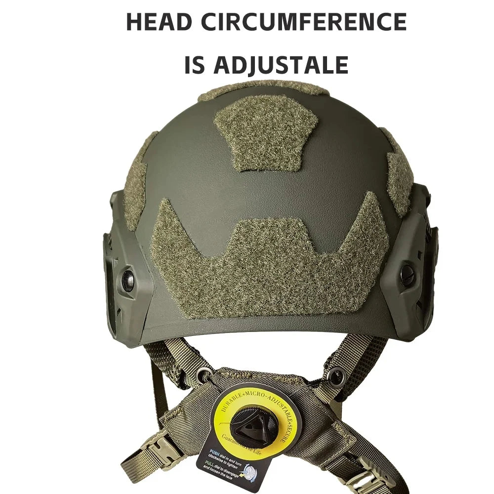 Casque tactique FAST SF ABS léger airsoft Wendy - BLACKBEARD OUTDOOR INDUSTRIES