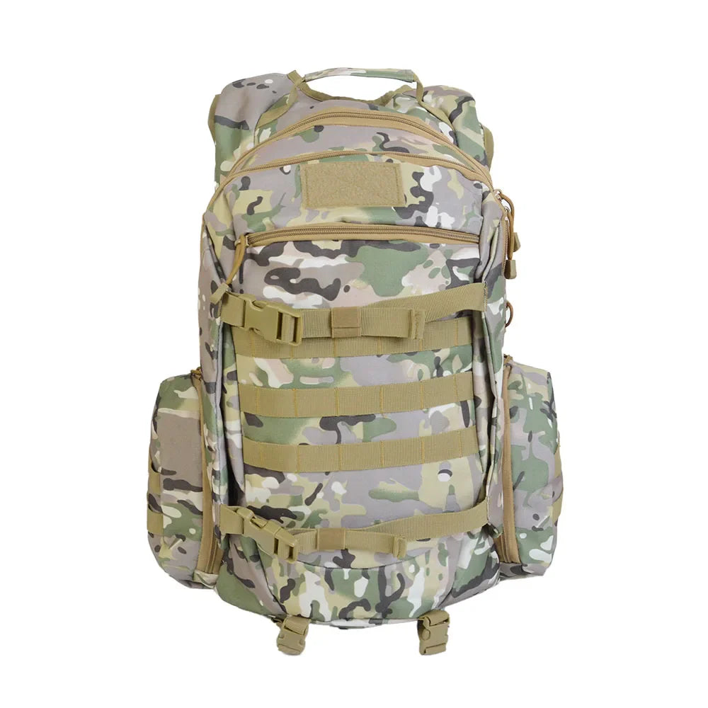 Sac à Dos de Randonnée Tactique 45L – Grande Capacité, Design Camouflage - BLACKBEARD OUTDOOR INDUSTRIES